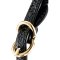 GUILTY PLEASURE ECLIPSE Beacon Braided Blindfold Schwarz/Gold