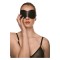 GUILTY PLEASURE ECLIPSE Beacon Braided Blindfold Schwarz/Gold