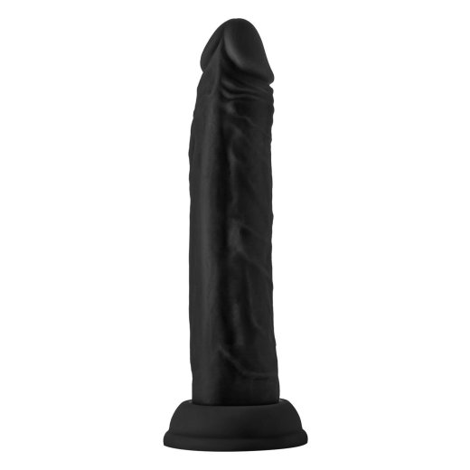 SHAFT Dildo aus Liquid-Silikon Model J 19,0 cm Ø 3,8 cm Schwarz