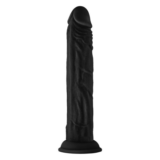 SHAFT Dildo aus Liquid-Silikon Model J 24,1 cm Ø 4,5 Schwarz