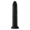 SHAFT Dildo aus Liquid-Silikon Model J 24,1 cm Ø 4,5 Schwarz