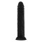 SHAFT Dildo aus Liquid-Silikon Model J 24,1 cm Ø 4,5 Schwarz