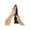 SHAFT Dildo aus Liquid-Silikon Model J 24,1 cm Ø 4,5 Schwarz