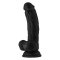 SHAFT Dildo aus Liquid-Silikon Model C 19,0 cm Ø 4,0 cm Schwarz