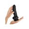 SHAFT Dildo aus Liquid-Silikon Model N 24,1 cm Ø 5 cm Schwarz