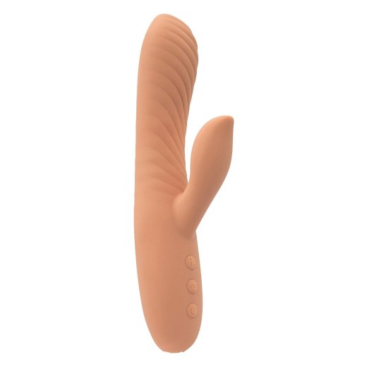 DREAM TOYS PULZ Gladys Up & Down Duo Vibrator mit Stossfunktion & Vibration Orange