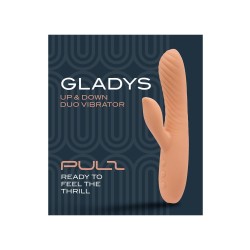 DREAM TOYS PULZ Gladys Up & Down Duo Vibrator mit Stossfunktion & Vibration Orange
