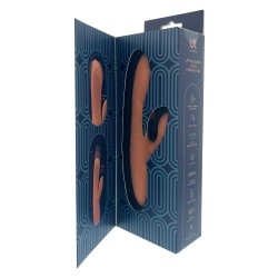 DREAM TOYS PULZ Gladys Up & Down Duo Vibrator mit Stossfunktion & Vibration Orange