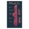 DREAM TOYS PULZ Morgan Up & Down Duo Vibrator mit Stossfunktion, Rotation & Vibration Bordeaux