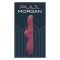 DREAM TOYS PULZ Morgan Up & Down Duo Vibrator mit Stossfunktion, Rotation & Vibration Bordeaux
