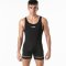 LEADER Sports Singlet Schwarz