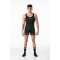 LEADER Sports Singlet Schwarz
