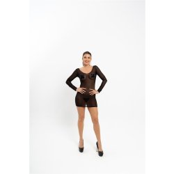 ALTERNATIVE PLAISIR Mesh Kleid mit langen Ärmeln...