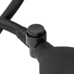 EASY TOYS Inflatable Dildo mit Handpumpe 14,5 cm Schwarz