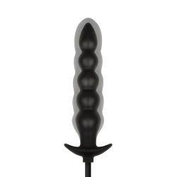 EASY TOYS Inflatable Anal-Plug mit Handpumpe 20 cm Schwarz