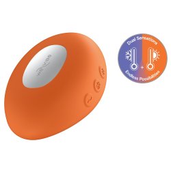 WE-VIBE Temp Auflegevibrator mit Vibration, Wärme-...