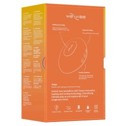 WE-VIBE Temp Auflegevibrator mit Vibration, Wärme- & Kühlfunktion Orange