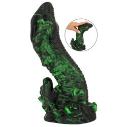 BEASTY COCKS Lizard Peak Dildo Ø 5,5 cm Grün