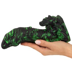 BEASTY COCKS Lizard Peak Dildo Ø 5,5 cm Grün