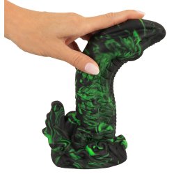 BEASTY COCKS Lizard Peak Dildo Ø 5,5 cm Grün