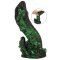 BEASTY COCKS Lizard Peak Dildo Ø 5,5 cm Grün