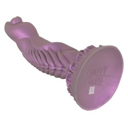 BEASTY COCKS Alien Phallus Dildo Ø 4,9 cm Lila