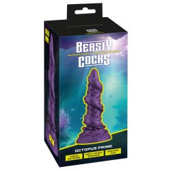 BEASTY COCKS Octopus Prime Dildo Ø 4,6 cm Violett