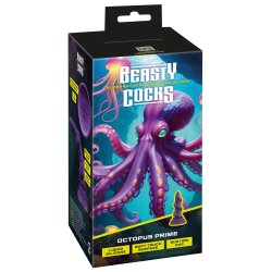 BEASTY COCKS Octopus Prime Dildo Ø 4,6 cm Violett