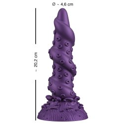 BEASTY COCKS Octopus Prime Dildo Ø 4,6 cm Violett