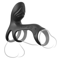 PIPEDREAM Fantasy C-Ringz Ultimate Couples Cage Pro mit Doppel-Vibration