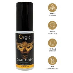 ORGIE Oral Ease Deepthroat Spray Mint 15 ml