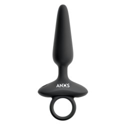 ANOS Flexible Butt Plug mit Vibration Ø 2.6 cm aus...