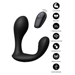 HIDDEN DESIRE Extreme Bullseye Prostate Plug mit Vibration & Fernbedienung