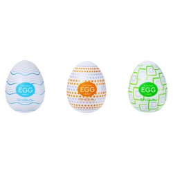 TENGA Egg Masturbator 3er-Pack Standard Set 1