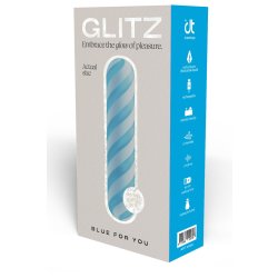 DREAM TOYS Glitz Blue For You Bullet Vibrator Blau/Weiss