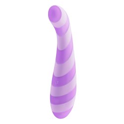 DREAM TOYS Glitz Purple Pleasure G-Spot Vibrator Violett/Weiss