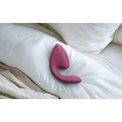 WOMANIZER Next Duo Dual Stimulator mit 3D Pleasure Air Technologie & Vibration Fuchsia