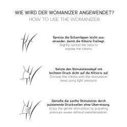 WOMANIZER Next Duo Dual Stimulator mit 3D Pleasure Air Technologie & Vibration Fuchsia