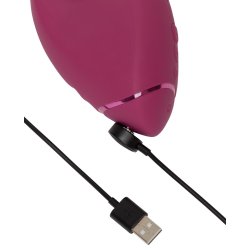 WOMANIZER Next Duo Dual Stimulator mit 3D Pleasure Air Technologie & Vibration Fuchsia