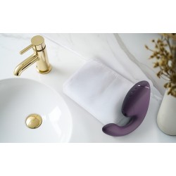 WOMANIZER Next Duo Dual Stimulator mit 3D Pleasure Air Technologie & Vibration Violett