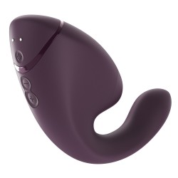 WOMANIZER Next Duo Dual Stimulator mit 3D Pleasure Air Technologie & Vibration Violett