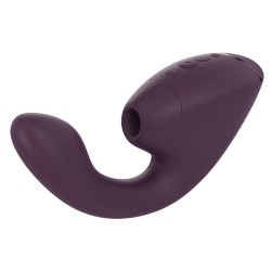 WOMANIZER Next Duo Dual Stimulator mit 3D Pleasure Air Technologie & Vibration Violett