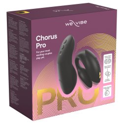 WE-VIBE Chorus Pro Paar-Vibrator mit App- & Fernsteuerung Schwarz