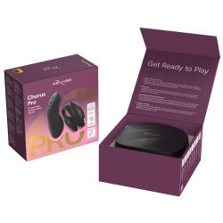 WE-VIBE Chorus Pro Paar-Vibrator mit App- & Fernsteuerung Schwarz