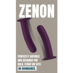 DREAM TOYS BOLD Strap-On Dildo Zenon Ø 3,5 cm Violett