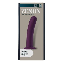 DREAM TOYS BOLD Strap-On Dildo Zenon Ø 3,5 cm Violett