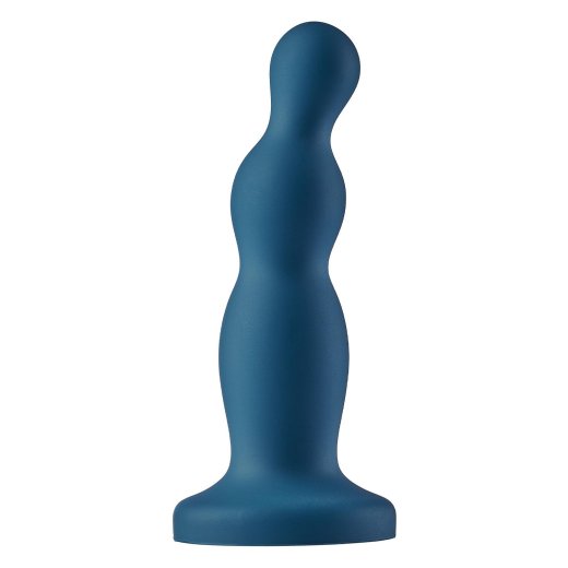 DREAM TOYS BOLD Strap-On Dildo Rune Ø 3,3 cm Blau