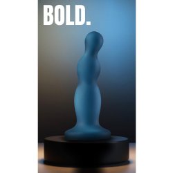 DREAM TOYS BOLD Strap-On Dildo Rune Ø 3,3 cm Blau