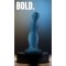 DREAM TOYS BOLD Strap-On Dildo Rune Ø 3,3 cm Blau