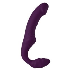 DREAM TOYS BOLD Halterloser Strap-On Dildo Storm mit Fernbedienung Lila